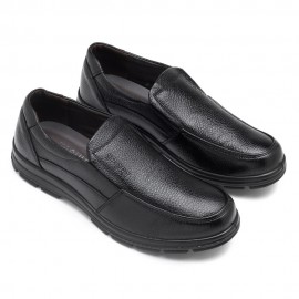 Men Casual Business Comfy Genuine Leather Slip On Oxfords